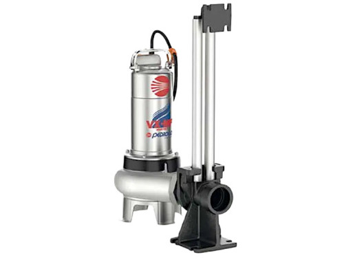 Опорное колено горизонтальное Pedrollo VX-BC/50 - ST/MF, направляющие 3/4"