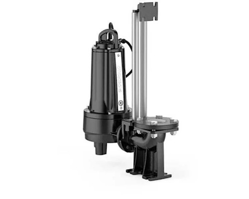 Опорное колено вертикальное Pedrollo TR2.2 AP - TR3 AP, направляющие 3/4"