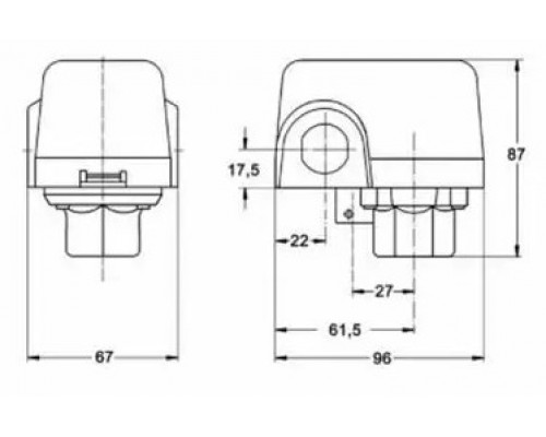Реле давления CONDOR MDR 21/11 GBA AACA 070A090 XAA XXX