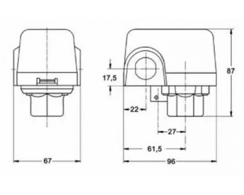 Реле давления CONDOR MDR 21/6 DMD AACZ 015A030 XIH XXB