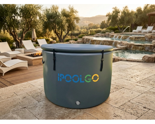 Ледяная надувная бочка купель D2м х H1,2м IPOOLGO