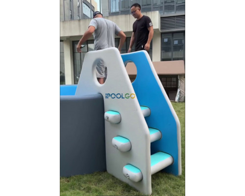 Надувная SUP лестница для бассейна 1,2 м IPOOLGO
