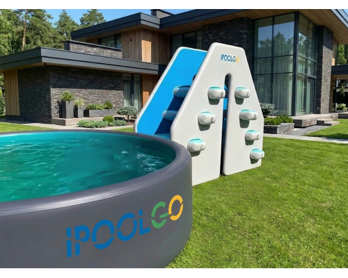 Надувная SUP лестница для бассейна 1,2 м IPOOLGO