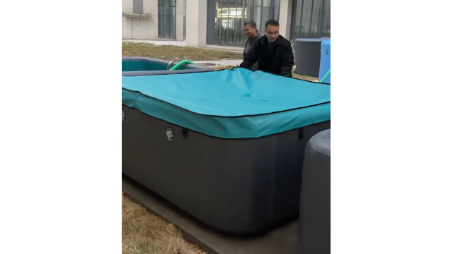 Тент для укрытия прямоугольного бассейна IPOOLGO