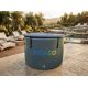 Ледяная надувная бочка купель D2м х H1,2м IPOOLGO