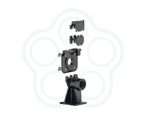 Опорное колено горизонтальное Pedrollo VX/40, направляющие 3/4"
