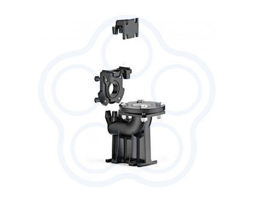 Опорное колено вертикальное Pedrollo TR2.2 AP - TR3 AP, направляющие 3/4"