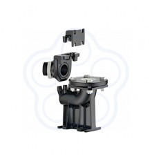 Опорное колено вертикальное VX-BC/50 - ST/MF, направляющие 3/4"